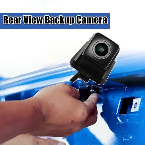 Image of No.39530-TX4-A11 Rear View Backup Reverse Parking Camera [8 Pins] IP68 HD | Compatible with Acura RDX 3.5L 2016 2017 2018 Reverse Park Assist Camera Replace OE#39530TX4A11 PAC161 AC1960118