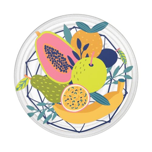 Image of PopSockets Adhesive Phone Grip, Holder, Phone Stand, Fruit - Tropical Fruit Salad