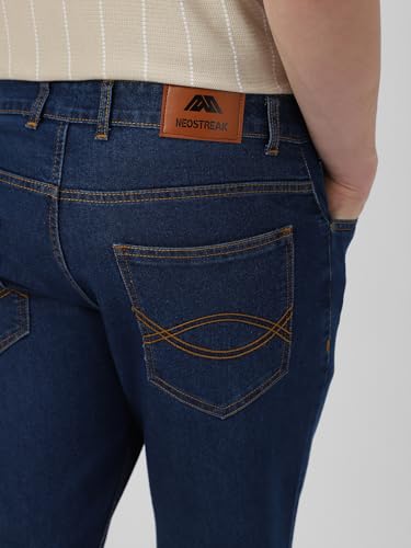 Image of Neostreak Men's Washed Bootcut Jeans Stretchable
