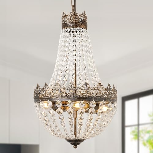 VerRon Crystal Chandelier for Dining Room, Antique...