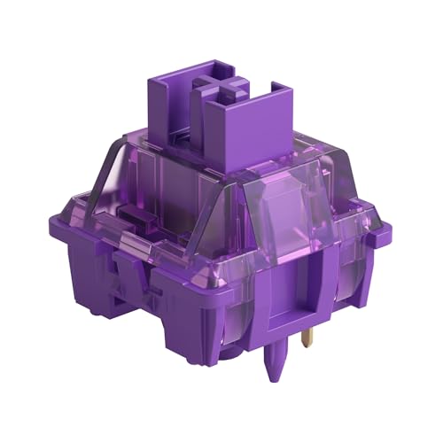 Akko V3 Pro Switch Para Teclado Mecánico, Switches Táctiles, 5 Pin 40gf, Ranura Led Rgb, Cubierta Transparente, Interruptores Mx Para Kit Brico Akko V3 Pro Switch Para Teclado Mecánico, Switches Táctiles, 5 Pin 40gf, Ranura Led Rgb, Cubierta Transparente, Interruptores Mx Para Kit Brico