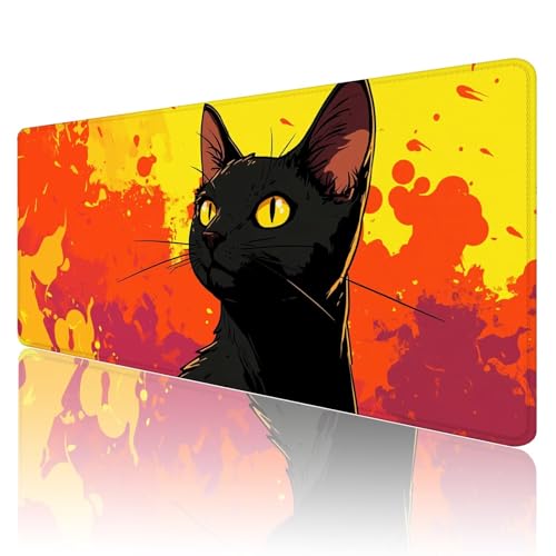 Tapis de souris gamer XXL 1200x600mm ciel étoilé noir imperméable