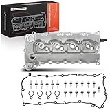 A-Premium Upgraded Aluminum Engine Valve Cover with Gasket Compatible with Jeep Cherokee 2017, Compass 2017-2018, Renegade 2016 & Chrysler 200 2017 & Dodge Dart 2016 & Ram ProMaster City 2017-2018