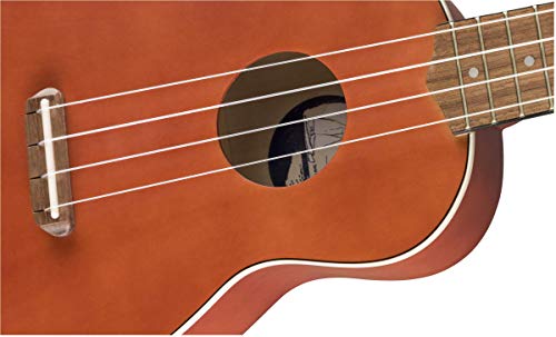 Fender Venice Ukulélé soprano Naturel - Les Beatles, Paul McCartney, John Lennon, RIngo Starr, George Harrison Fender Venice Ukulélé soprano Naturel – Image 5