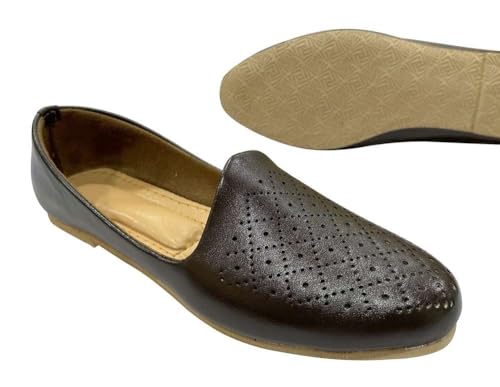 Image of Punjabi Mojaris Mens Shoes Cream Wedding for Groom,Traditional Indian Footwear Ethnic Peshawari Slippers