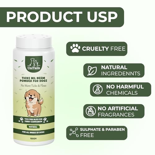 Unitailz-Flea-Ticks-Neem-Dog-Powder-for-Shih-Tzu-Dog-Puppy-Help-in-Anti-Itching-Lice-Tick-Flea-Control-Dog-Powder-for-All-Dog-Puppy-Breed-100gm