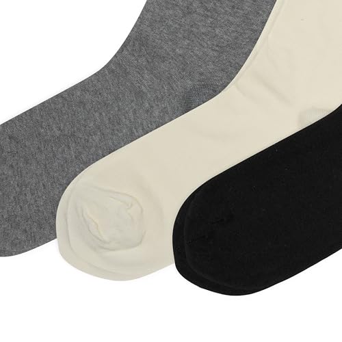 POLO RALPH LAUREN Women's Classic Embroidered Pony Crew Socks-3 Pair Pack-Soft Lightweight Cotton Comfort Pp, Black Assorted, 3.5-9 UK - Image 2