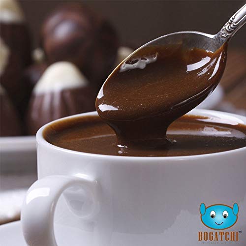 Image of BOGATCHI Drinking Keto Chocolate , Single Origin and Natural , Vegan -Raw - No Sugar- Gluten Free- Dark Unsweetened Drinking Cocoa Powder, 200g , Free Measuring Spoon