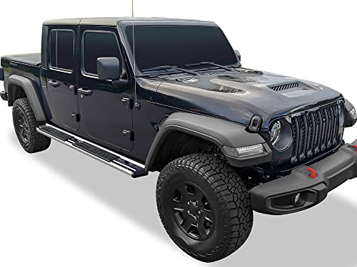 Estribos HD Ridez OE Style Mirror Polished para Jeep Gladiator miniatura 6