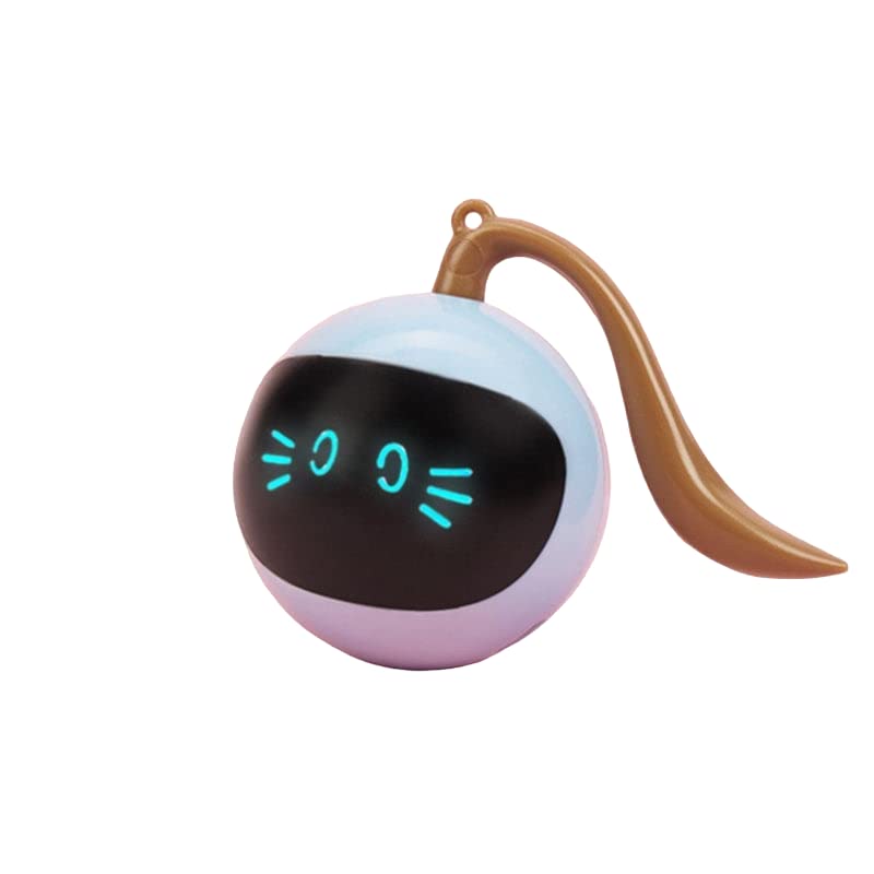 Balle rotative LED pour chat : le jouet interactif intelligent et coloré