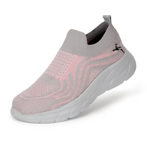 Image of Marc Loire Women's Athleisure Knitted Active Wear Slip-On Sneaker Shoes