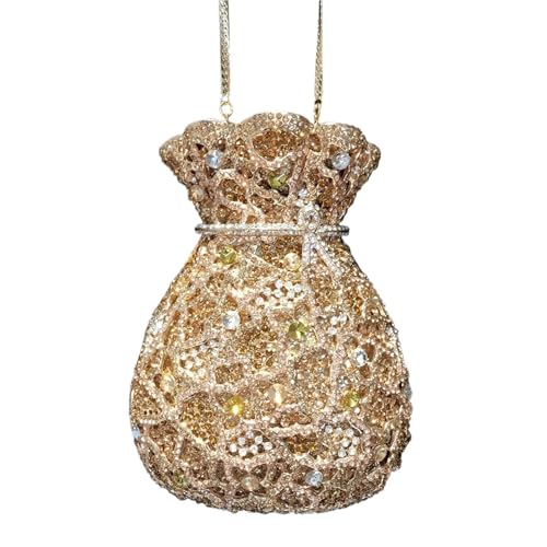 Sac à main en métal fleuri pour briller lors d'un grand mariage d'été