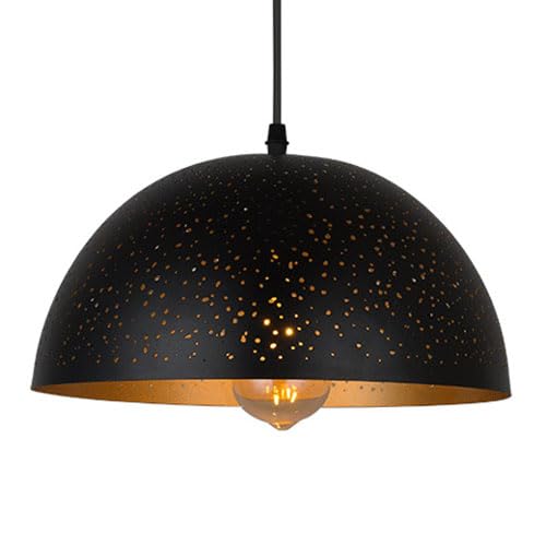 Lámpara de estilo industrial retro de hierro con rosca E27 para iluminación
