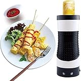Eierkessel Eierbecher Eierrolle Maschine Vertikale Ei Omelette Ei Kessel Typ Kaffeemaschine Frühstückswurst Hund Hersteller Frühstück Omelett Egg Inland Maschine Nichtstick weiß (Farbe: Elternteil) ka