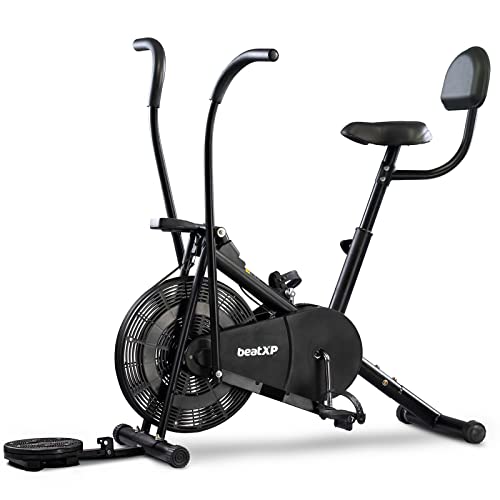beatXP Vortex Plus 4M Air Bike Exercise Cycle for Home |Gym Cycle...