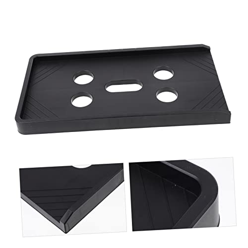 Soporte móvil para CPU jojofuny con ruedas bloqueables, carrito ajustable en altura para torre de computadora para escritorio, fácil de limpiar para uso en oficina o casa miniatura 5
