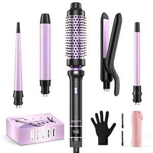 5 in 1 Curling Iron, Curling Wand S...