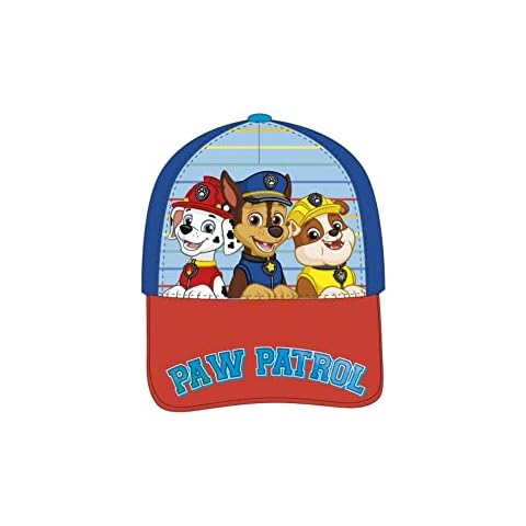 Gorra Infantil de La Patrulla Canina - Color Azul - Apta de 2 a 8 Años - Combina Algodón y Poliéster - Gorra para Niños con Velcro Trasero Ajustable - Producto Original Diseñado en España Cover