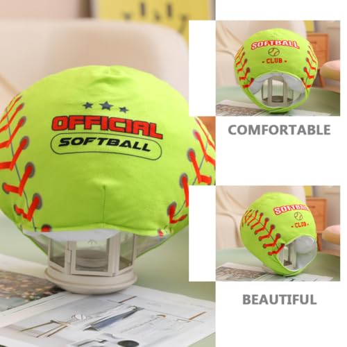 Gorra de peluche verde DOITOOL con algodon PP comoda para disfraces 6