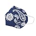 Produktbild H.A.D. Unisex Headwrap, India Paisley Blue, OneSize