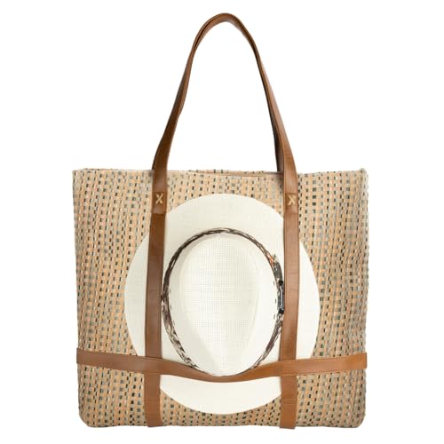 Panama Jack Hat Carrying Matte Toyo Tote Beach Bag2