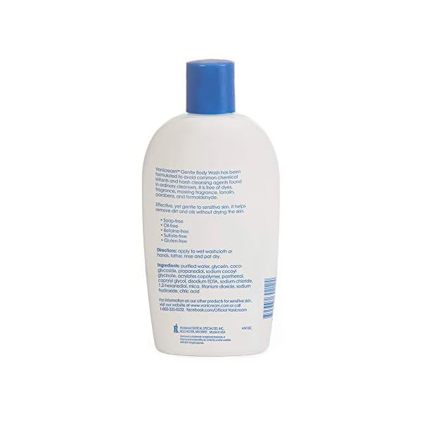 Vanicream Gentle Body Wash -12 fl oz - Formulated Without Common Irritants for Those with Sensitive Skin