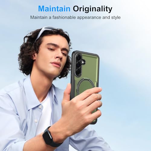 Coque MagSafe Samsung A37 verte idéale pour visionner vos vidéos - 7