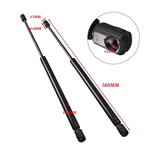Paar Auto Achterklep Gasveren voor FORD FOCUS Hatchback 2000-2004, Achterklep Kofferbak Boot Gasveren Autolaadklep Poort Lift Kofferbak Ondersteunt Schokveren Gasveer Accessoires
