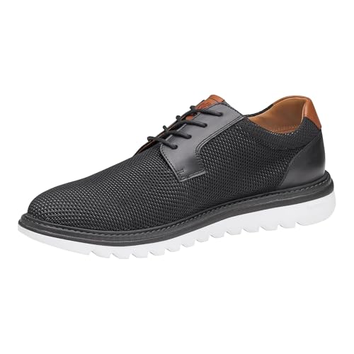 Image of Johnston & Murphy Men's Braydon Knit Plain Toe Dress Casual Shoe
