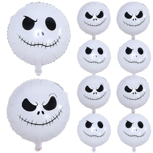 Halloween Skull Balloons Set