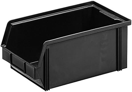 Wez 1007116 ESD Plastic Storage Box – Black