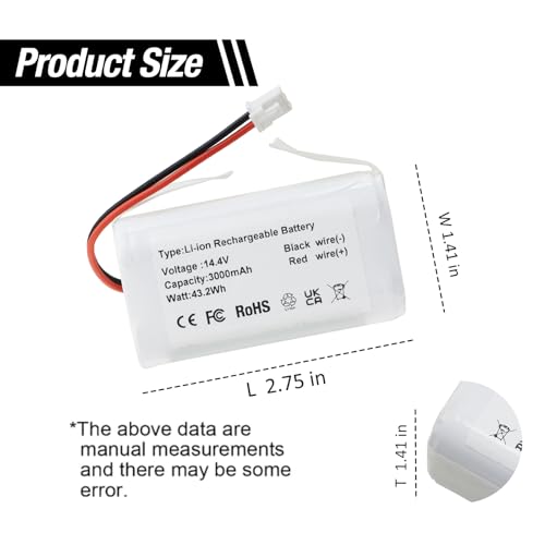 Image of RVBAT85004 Battery Replacement for Shark Matrix Plus Robot AV2610WA RV2610