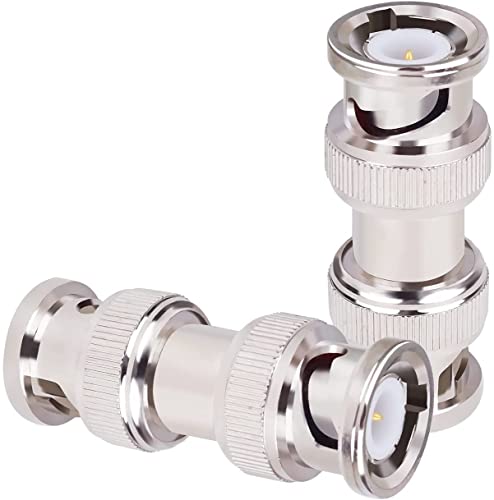 Conectores BNC macho a macho coaxial x15 unidades miniatura 2