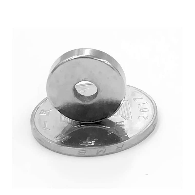 2/5/10/15/20/30/50PCS 20x5-5 Round with Hole 20 * 5 Hole 5mm Rare Earth Neodymium 20x5-5mm 20 * 5-5 Magnets(15PCS)