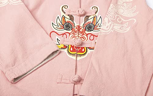 Image of Mud Kingdom Little Boy Girls Outfits Tang Style Chinese New Year Suit Traditional Sets