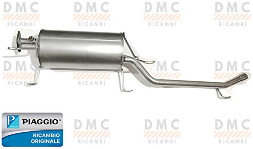 Marmitta terminale di scarico silenziatore