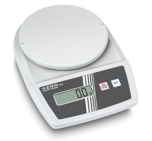 Kern - EMB 1200-1 - Weighing Scale, Precision, Electronic, 1.2 kg Capacity, 0.1 g Resolution, 5.9 Diameter, EMB Series