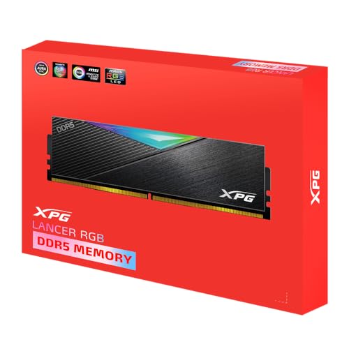 XPG LANCER RGB 64GB(32GB×2)DDR5 6000MT/s 41GjEwUOewL.jpg