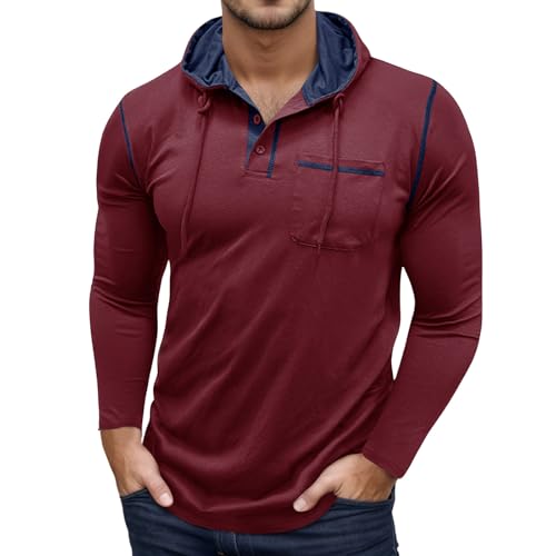 Sudadera fina hombre running y entrenamiento transpirable con capucha y botones