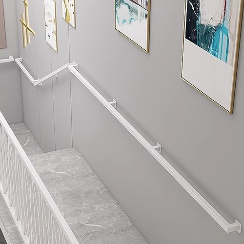 Barandilla de metal cuadrada Whiteil de hierro forjado para interior y exterior (420 cm) 7