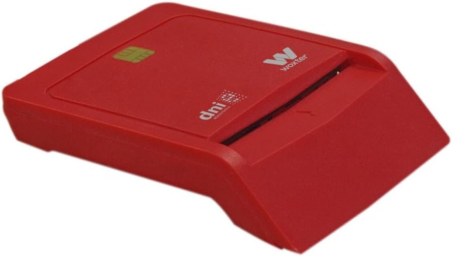 Electronic National Identity Card - Memory Card Reader, Black red