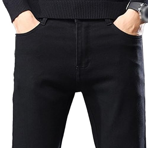 Men's Classic Small Leg Jeans Regular-Fit Straight Denim Pants Slim Fit Tapered Skinny Jean Pant2