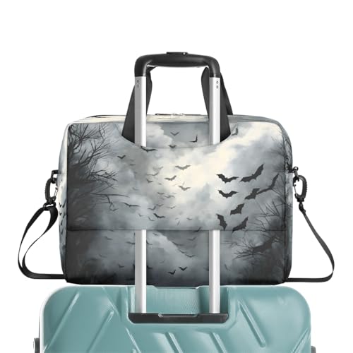 Maletín para laptop 15.6-16 pulgadas con diseño de murciélagos miniatura 7