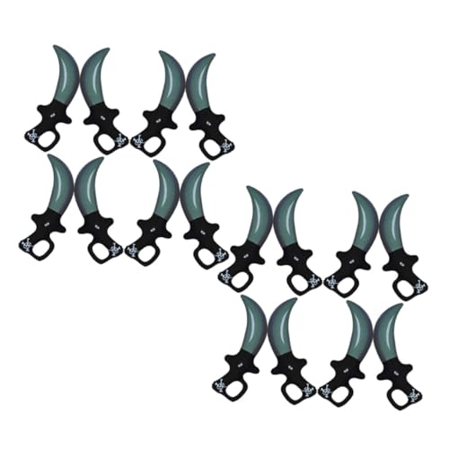 LALADEFIEE 16 pezzi Spade Gonfiabili da in Giocattoli di Ruolo Accessori per Feste Halloween Cosplay e Spettacoli Palco