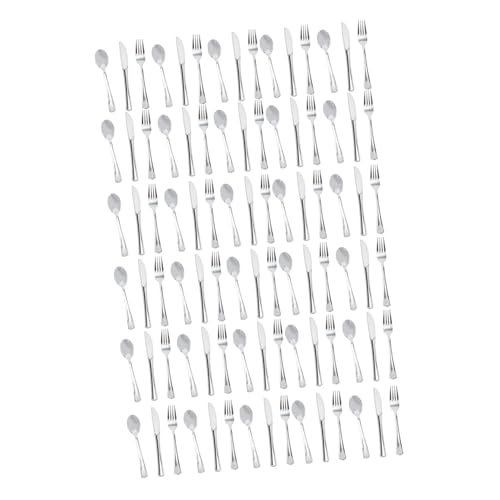 FOMIYES Plastic Tableware 10 Sets Silverware Set Smooth Mellow Safe for Use for Occasions