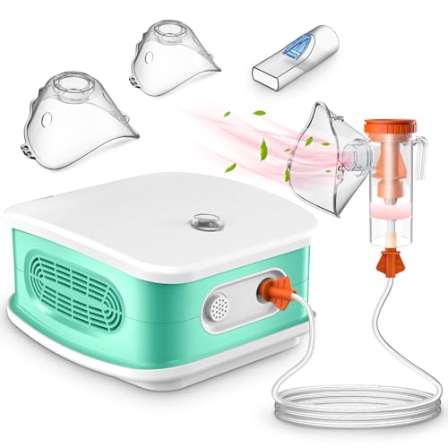 Nebulizer for Adults and Kids, Portable Nebulizer Machine for Home and Office Use, Cool Mist Steam Inhaler