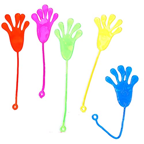 MiaLover Juego de 12 manos adhesivas prémium para cumpleaños, diseño clásico, ideal para cumpleaños infantiles, pequeños regalos