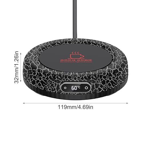 Calentamiento eléctrico de comida y bebidas de 60W con base USB térmica 6