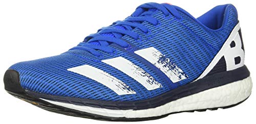 adidas Men's Adizero Boston 8 m Sneaker, Glory Blue/White/Trace Blue, 7 M US