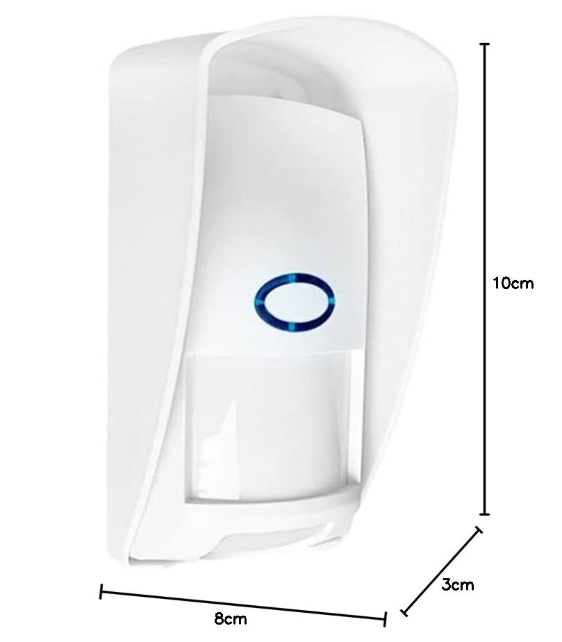 Détecteur de mouvement sans fil IP65 pour extérieur CT70 433Mhz - 1527 (nécessite une centrale d'alarme)